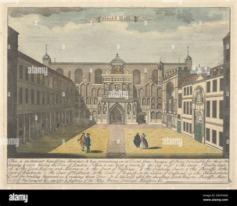 Guild Hall, unknown artist, eighteenth century, after unknown artist ...