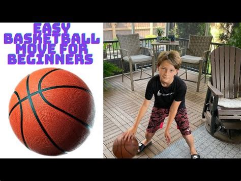 Easy basketball move for beginners - YouTube