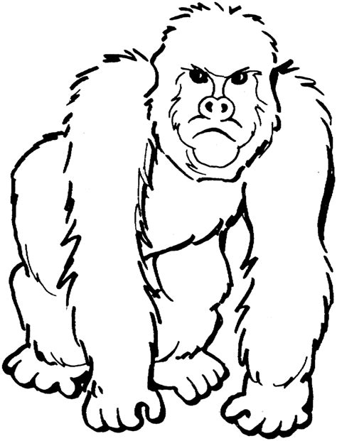 Gorilla Clipart | Free download on ClipArtMag