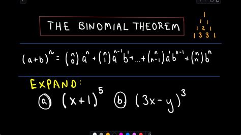 The Binomial Theorem - Example 2 - YouTube