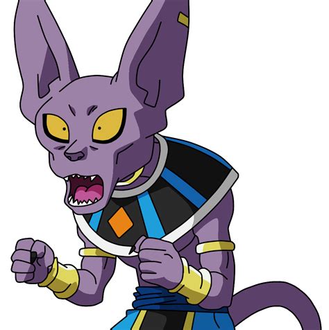 Dragonball Bills [ Beerus ] V2 Lineart Farbig by WallpaperZero on DeviantArt