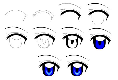 Draw Anime Eyes Easy ~ 19+ Easy Animes To Draw | Boditewasuch