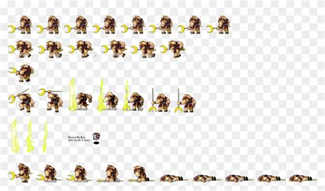 Maplestory Monster Sprite Sheet, HD Png Download - 2086x1143(#2598683) - PngFind