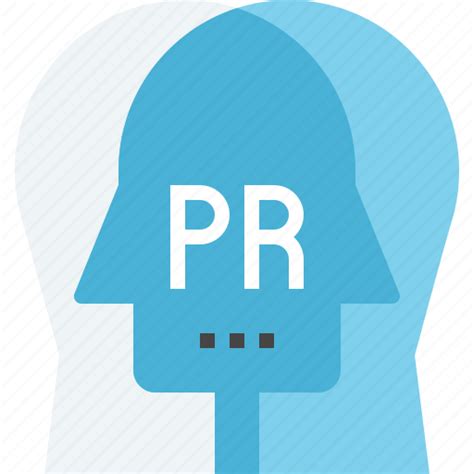 Communication, conversation, head, human, pr, public, relations icon