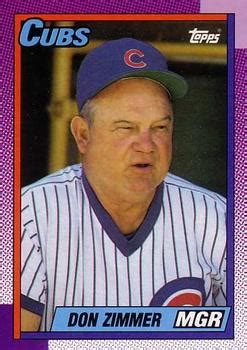 1990 Topps #549 Don Zimmer | The Trading Card Database