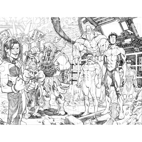 Invincible Characters Coloring Pages - XColorings.com