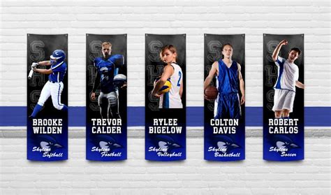 Senior Sports Banners | Signs.com | Sport banner, Athletic banner, Best ...