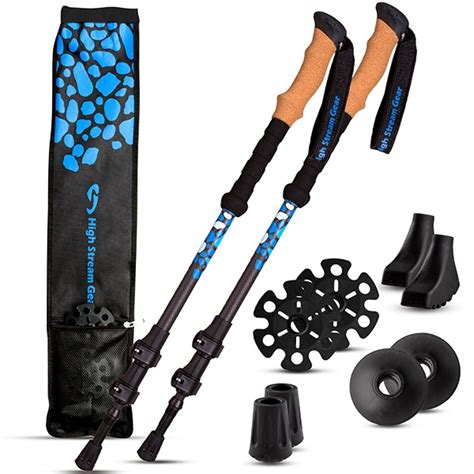 GX Carbon Fiber Trekking Poles - High Stream Gear