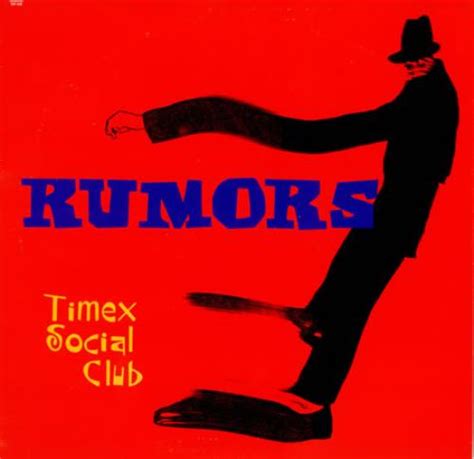 Timex Social Club Rumors Japanese Promo 12" vinyl single (12 inch record / Maxi-single) (389365)