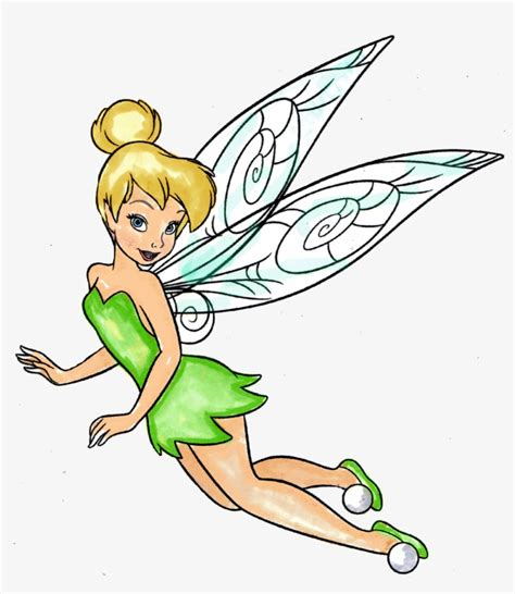 Transparent Tinkerbell Rain - Tinkerbell Para Colorear - 2700x2986 PNG Download - PNGkit