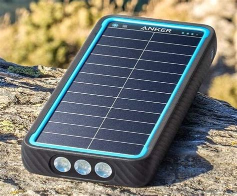 Anker PowerCore Solar 10000 - Solar-Ladegerät Powerbank