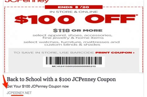 Jcpenney Printable Coupons