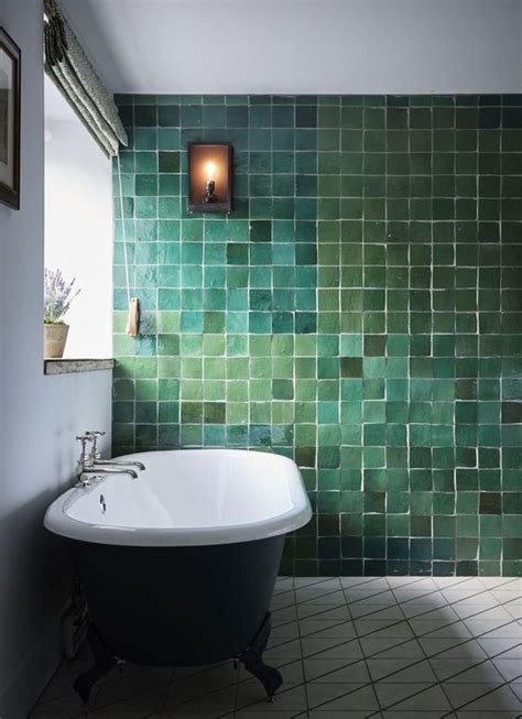 Retro Green Bathroom Tile – Everything Bathroom