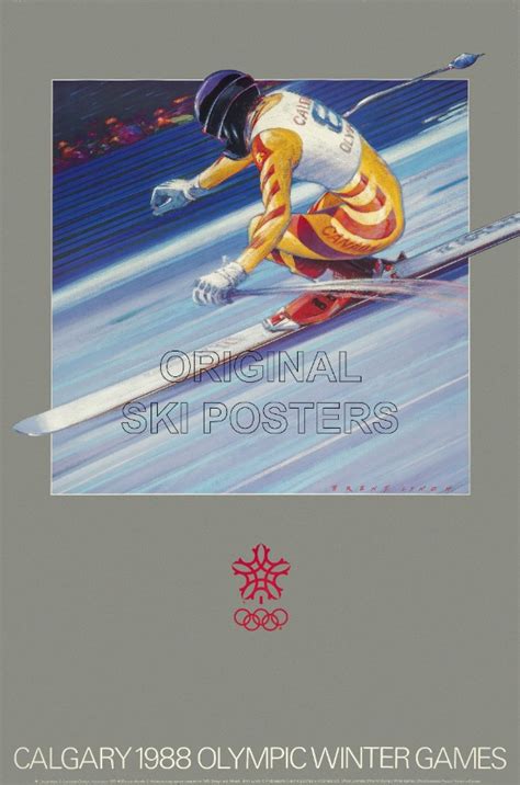 Winter Olympic Games: Calgary 1988 – Original Ski Posters.com