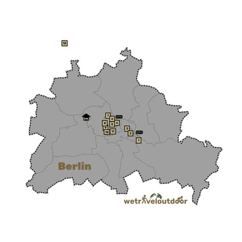walking route highlights Berlin