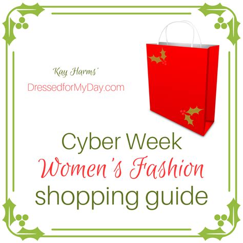 The Cyber Week Women's Fashion Shopping Guide - Dressed for My Day