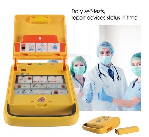 Automated External Defibrilator AED First Aid Medical Equipment, Health ...