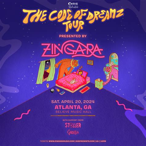 Buy tickets to Zingara The Code Of Dreamz Tour @ Believe Music Hall in Atlanta on April 20, 2024