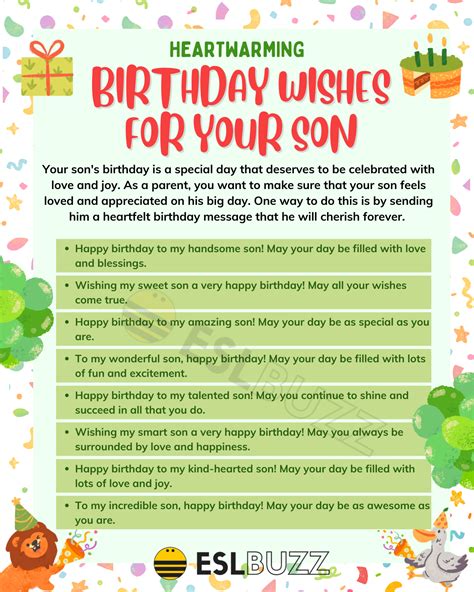 Birthday Wishes For Son On 18th Birthday - Janene Joleen