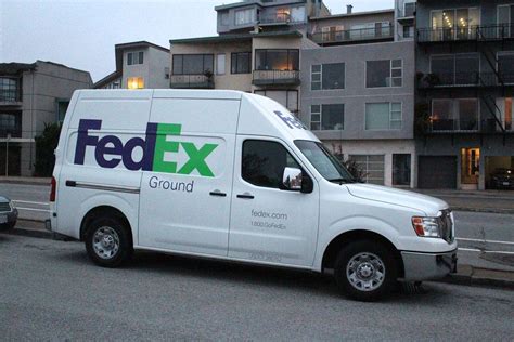 Green Van FedEx Ground Logo