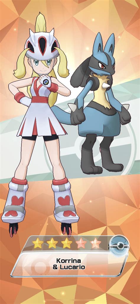 My personal favorite fighting type gym leader is now all powerful : r/PokemonMasters