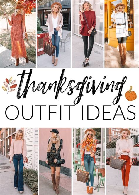 Thanksgiving Outfit Ideas - Straight A Style | Thanksgiving outfit ...