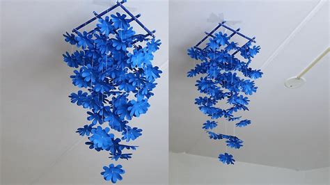 DIY Simple Home Decor – Hanging Flowers – Handmade Decoration ...