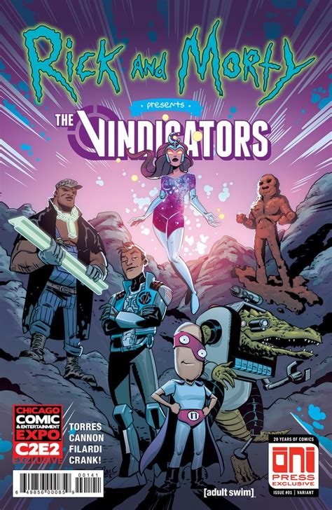 Rick and Morty Presents: The Vindicators #1 - C2E2 - CovrPrice