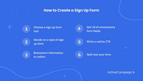 How to Create an Effective Sign-Up Form (+Examples and Templates)