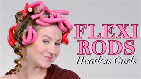 Flexi Rods Heatless Curls - YouTube