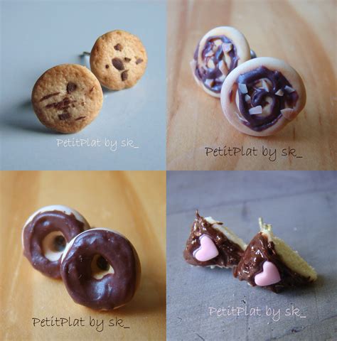 Chocolate Jewelry - Earrings | Earrings with chocolate hmm! … | Flickr