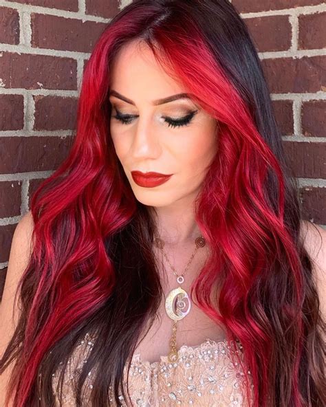 Ruby Red | Red hair looks, Hair color underneath, Red hair inspo