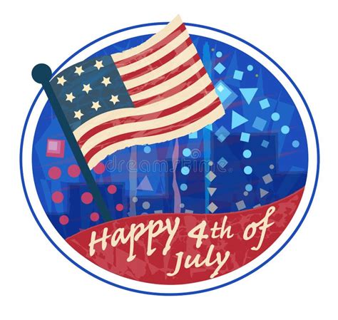 Fourth of July Clip art stock vector. Illustration of america - 91267841