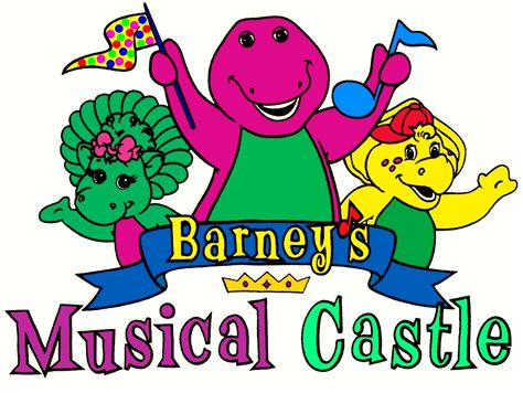 Barney Musical Castle Cardboard