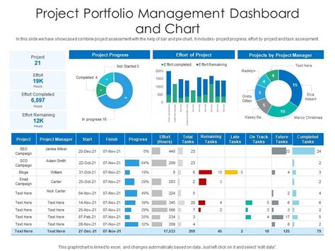 Project Portfolio Dashboard Excel Template Free Resume Gallery | My XXX ...