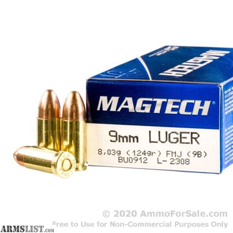 ARMSLIST - For Sale: Magtech 9mm Ammo