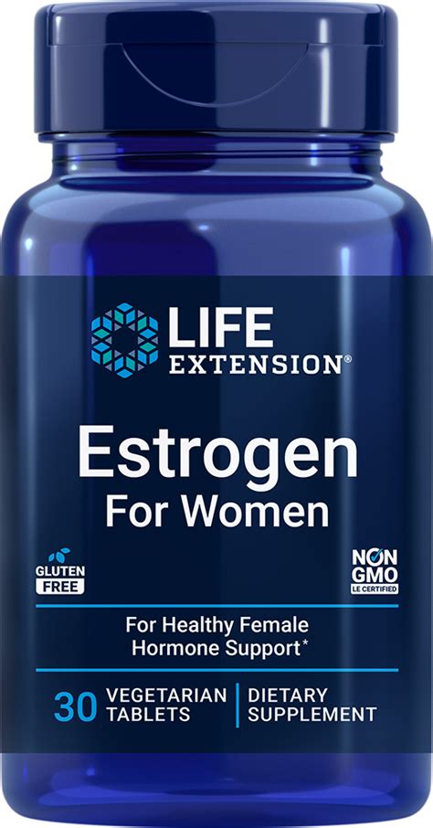 Estrogen for Women, 30 vegetarian tablets | Life Extension