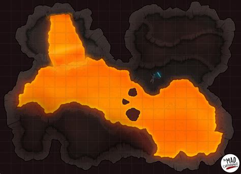 Lava Giant S Throne 20x20 Oc Battlemap Rfantasymaps - vrogue.co