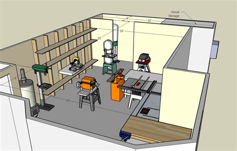 Guide to Get Woodworking shop floor plan | Free Ebook 4 Woodworking Plans