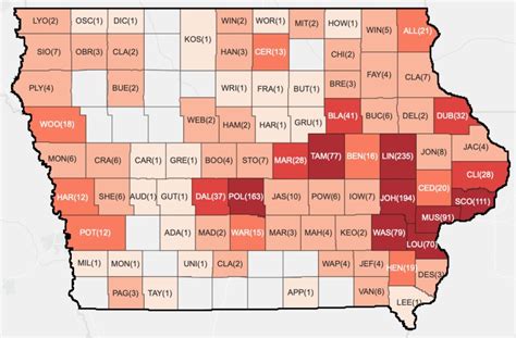 Iowa Dept. of Public Health Reports 122 Additional COVID-19 Cases, Three Deaths | Caffeinated ...