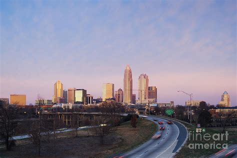 Charlotte Skyline at Sunrise Photograph by Jeremy Woodhouse | Fine Art ...