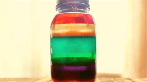 The Rainbow Jar Experiment - Blooming Brilliant