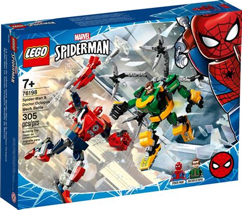 LEGO Spider-Man & Doctor Octopus Mech Battle 76198 – $19.99