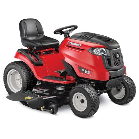 Troy-Bilt Tb2450 24-HP V-Twin Hydrostatic 50-in Riding Lawn Mower at ...