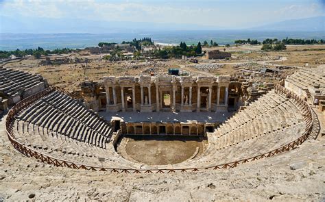 The Roman Theatre at Hieropolis, Anatolia (modern Turkey) : r/Archaeology