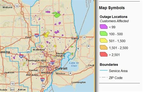 Consumers Energy Outage Map Michigan | secretmuseum