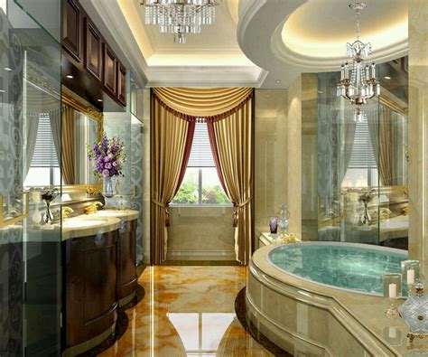 New home designs latest.: Luxury modern bathrooms designs decoration ideas.