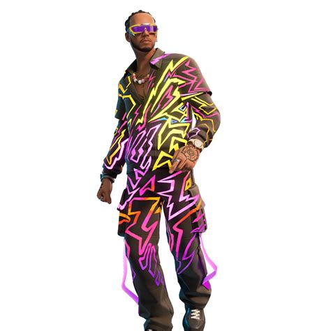 Lewis Hamilton — Icon Series Fortnite Outfit — FortniteSkin.com