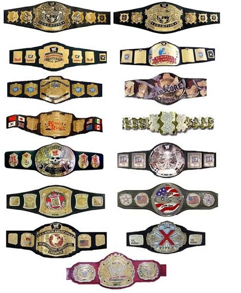 ボード「WWE Championship Belts」のピン