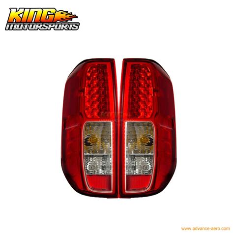 For 05 06 07 08 Nissan Frontier LED Tail Lights Red Clear USA Domestic ...